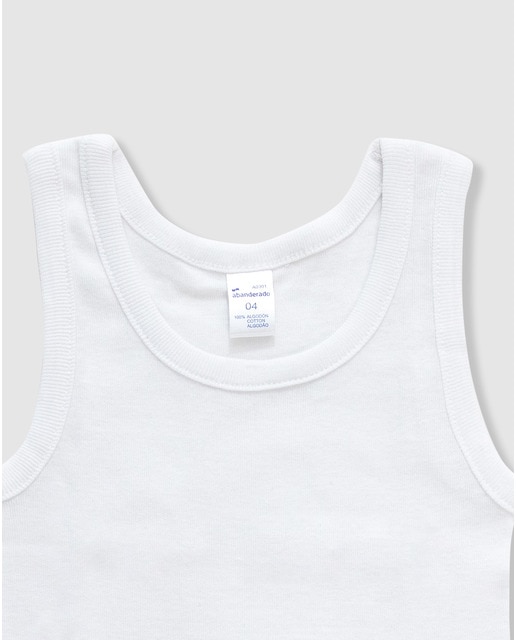 camisa interior blanca