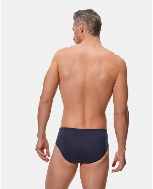 Slip de hombre en color azul marino de algodón · Abanderado · El Corte  Inglés