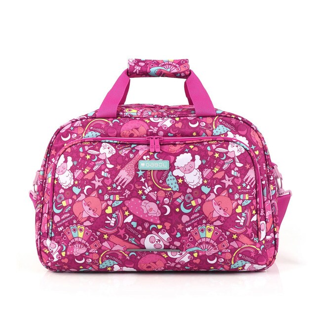 Bolso de viaje Gabol Toy fucsia apilable con identificador · Gabol · El  Corte Inglés