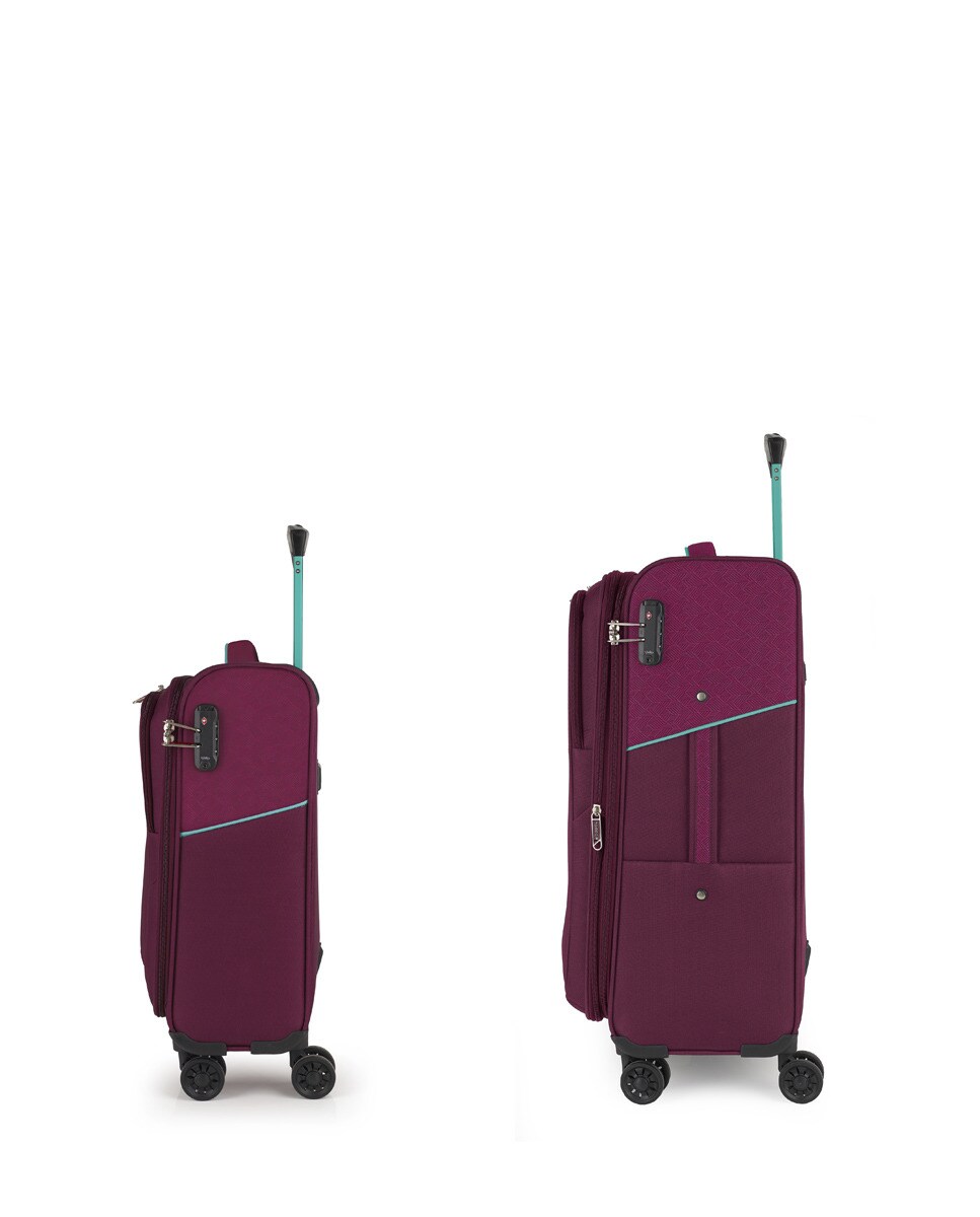 Maleta Trolley Grande Gabol Giro Turquesa | Comprar Maleta Trolley 