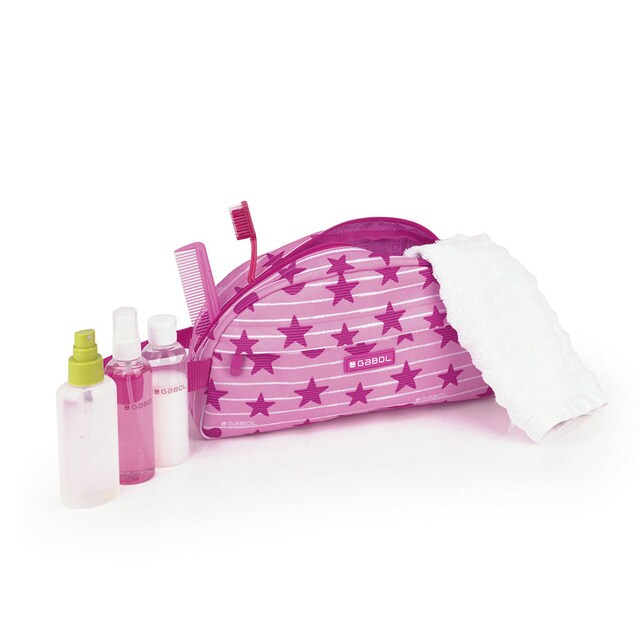 Neceser Gabol Shiny rosa infantil con acople para carro · Gabol · El Corte  Inglés