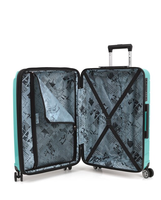 Set tres maletas rígidas Gabol, modelo Line disponibles en varios colores