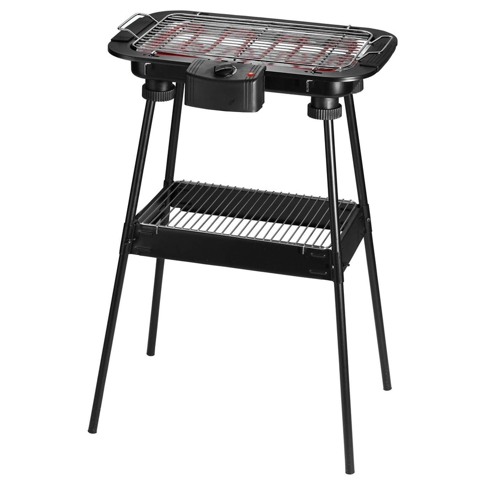 Barbacoa Sogo BAR-SS-10380 eléctrica con patas 38x22cm 2000w 1