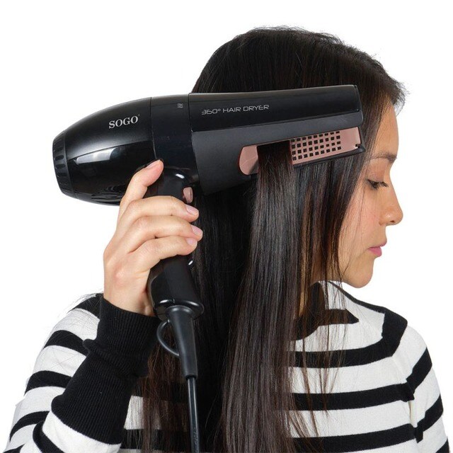 Secador de pelo Sogo 2 en 1 negro · El Corte Inglés