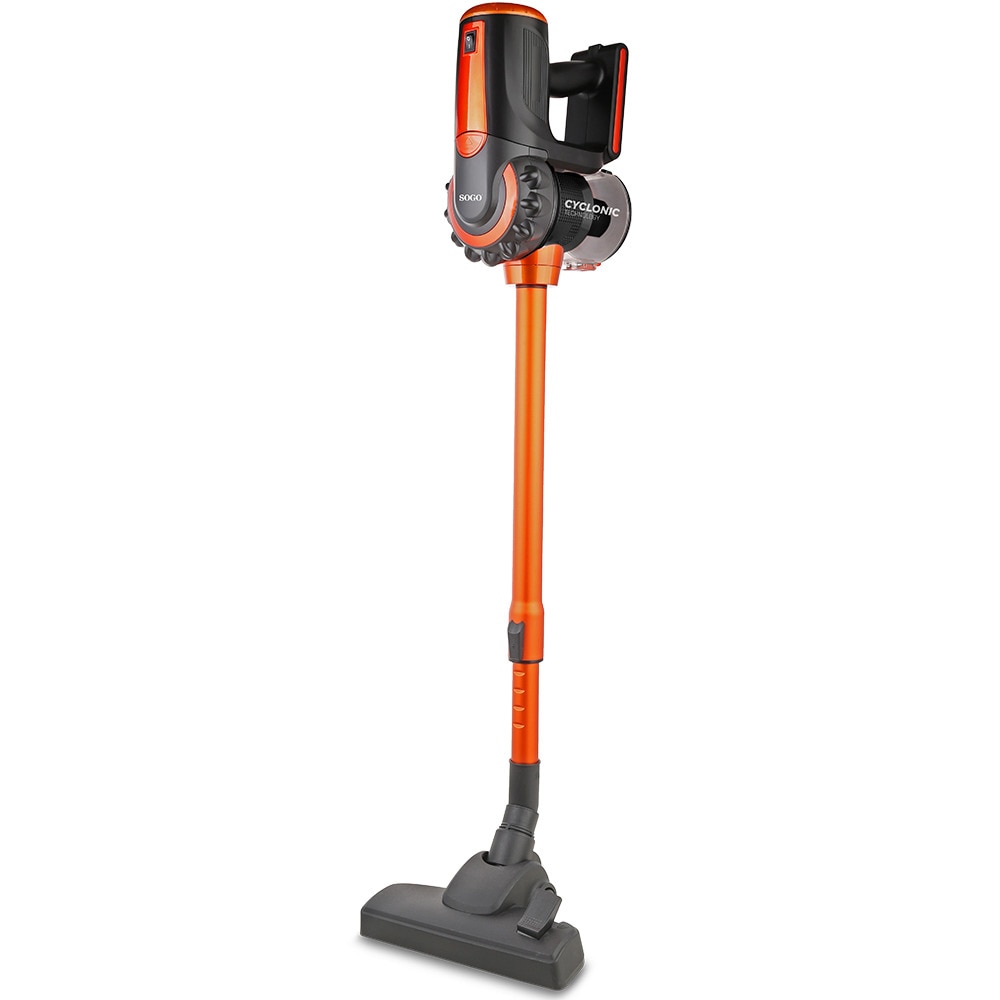 Aspirador de escoba Sogo 2 en 1 - Naranja Naranja-1