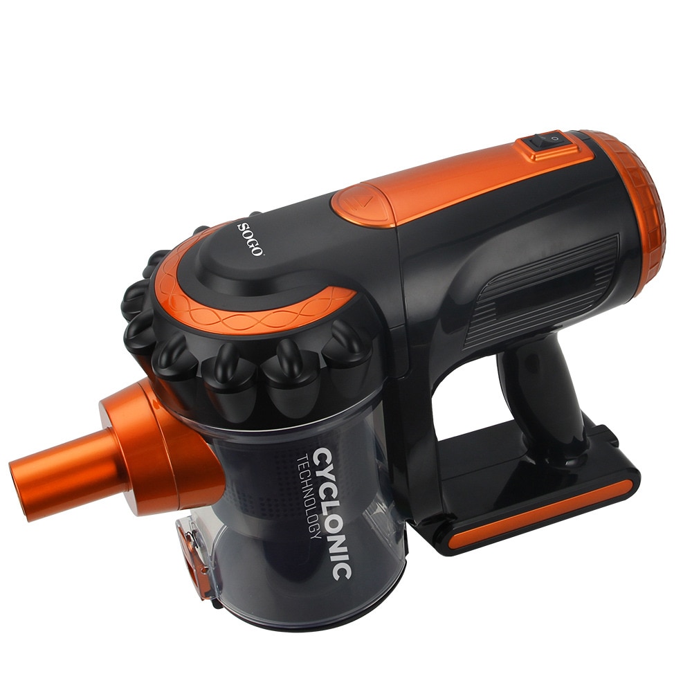 Aspirador de escoba Sogo 2 en 1 - Naranja Naranja-2