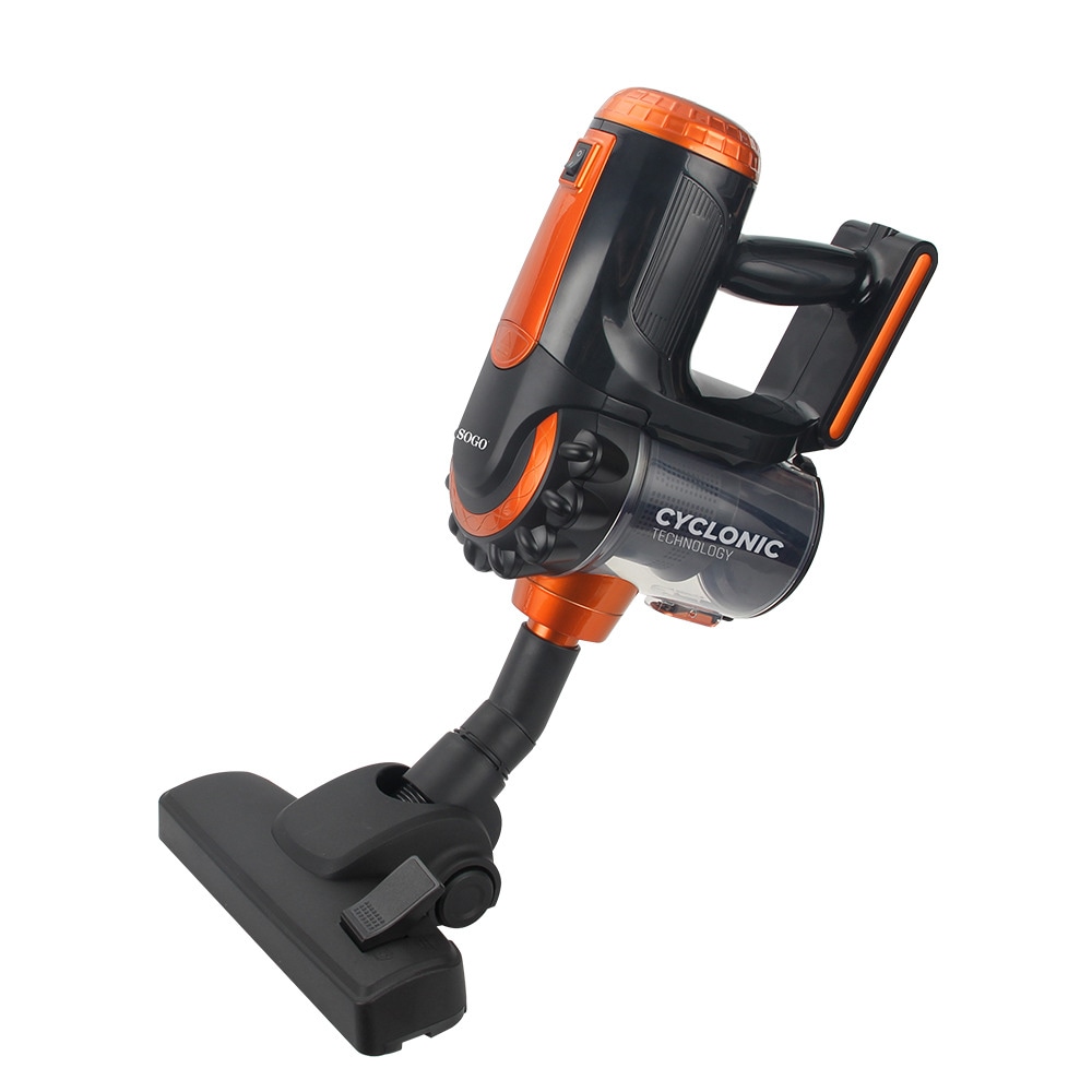 Aspirador de escoba Sogo 2 en 1 - Naranja Naranja-3