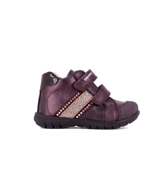 Botas de bebé niña de piel en color morado · Pablosky · El Corte Inglés