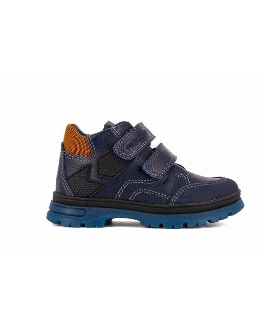 Botines de niño de piel en color azul marino · Pablosky · El Corte Inglés