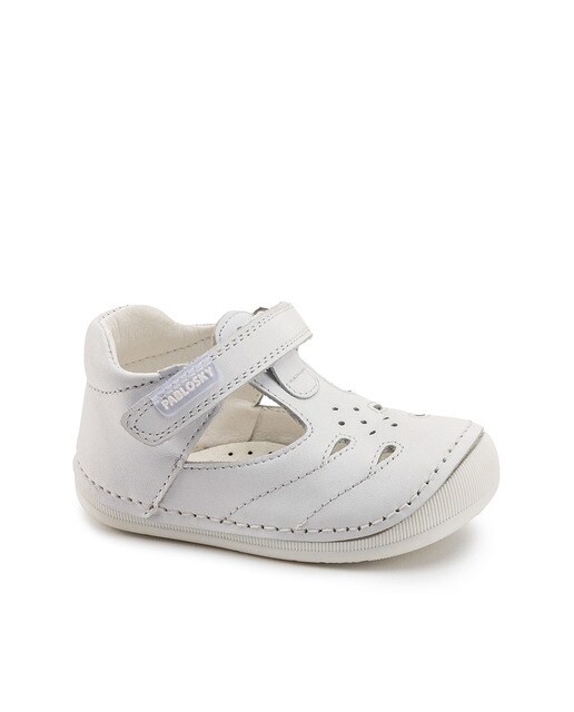 Sandalias de bebés de piel en color blanco · Pablosky · El Corte Inglés