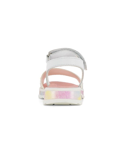 Sandalias de niña en piel de color blanco · Pablosky · El Corte Inglés