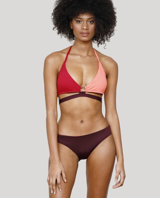 Bikini Guillermina Baeza triángulo multicolor · Guillermina Baeza · El Corte Inglés