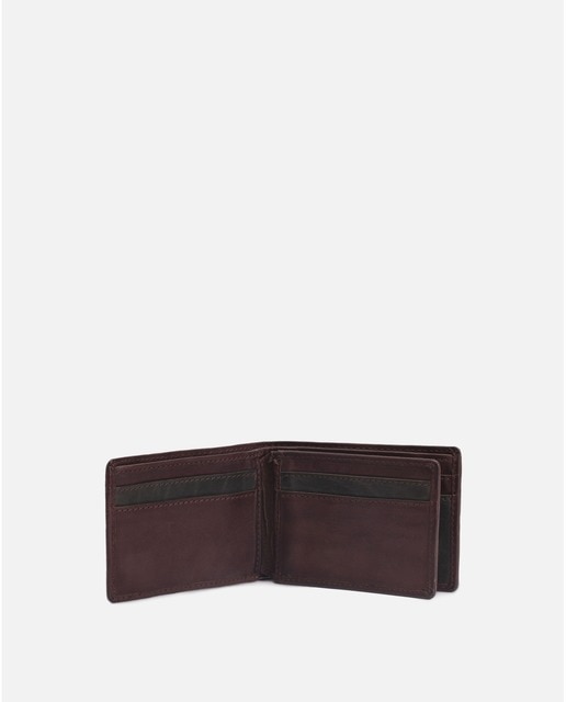 Cartera de hombre Biba de piel en color marron oscuro · Biba · El Corte  Inglés