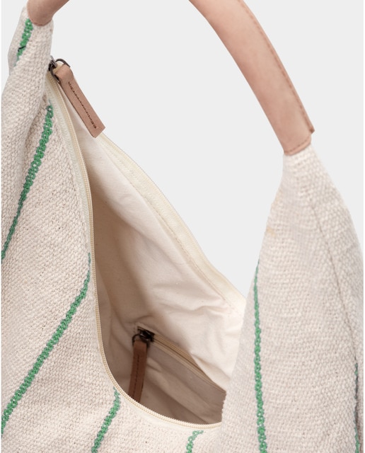 Bolso de hombro Biba de tejido color verde · Biba · El Corte Inglés