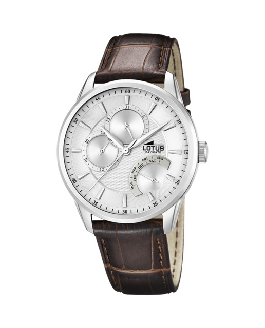 Reloj de hombre 15974/1 Multifunction Collection de piel marrón · Lotus ·  El Corte Inglés