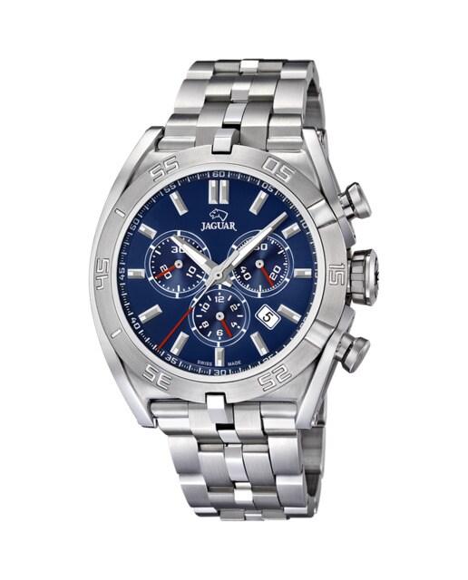 Reloj de hombre J852/3 Executive de acero color plata · Jaguar · El Corte  Inglés