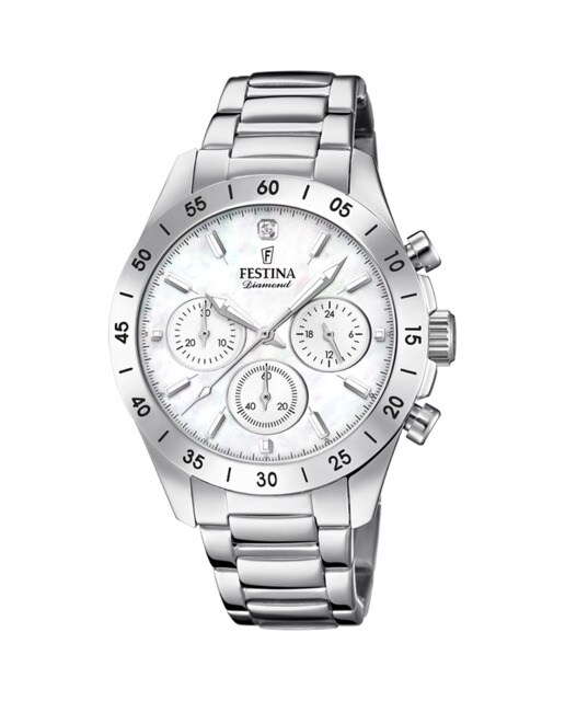 Reloj de mujer F20397/1 Boyfriend Collection de acero plata · Festina · El Corte  Inglés
