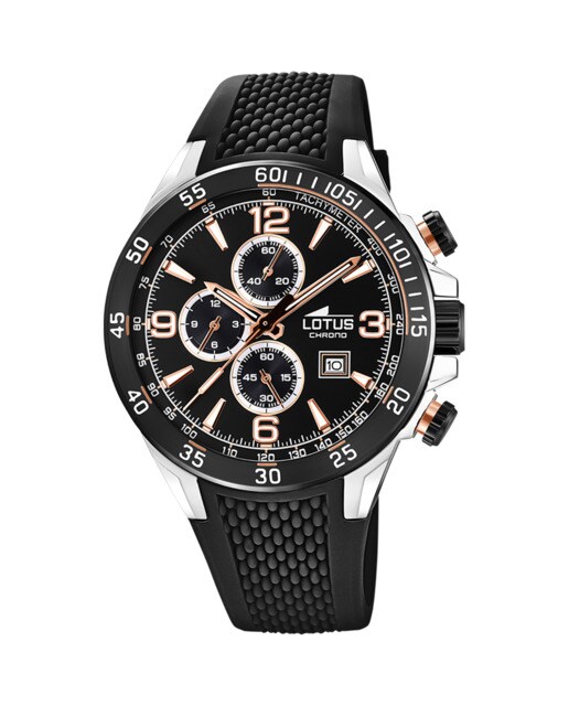 Reloj de hombre 18673/4 Lotus Color de caucho color negro · Lotus · El  Corte Inglés