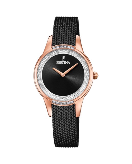 Reloj de mujer F20496/2 Mademoiselle de acero negro · Festina · El Corte  Inglés