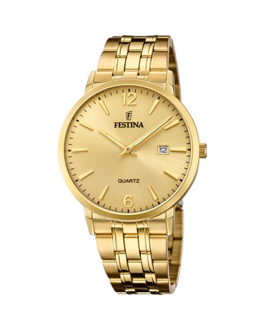 Reloj de hombre F20513/3 Acero Clasico de acero oro · Festina · El Corte  Inglés