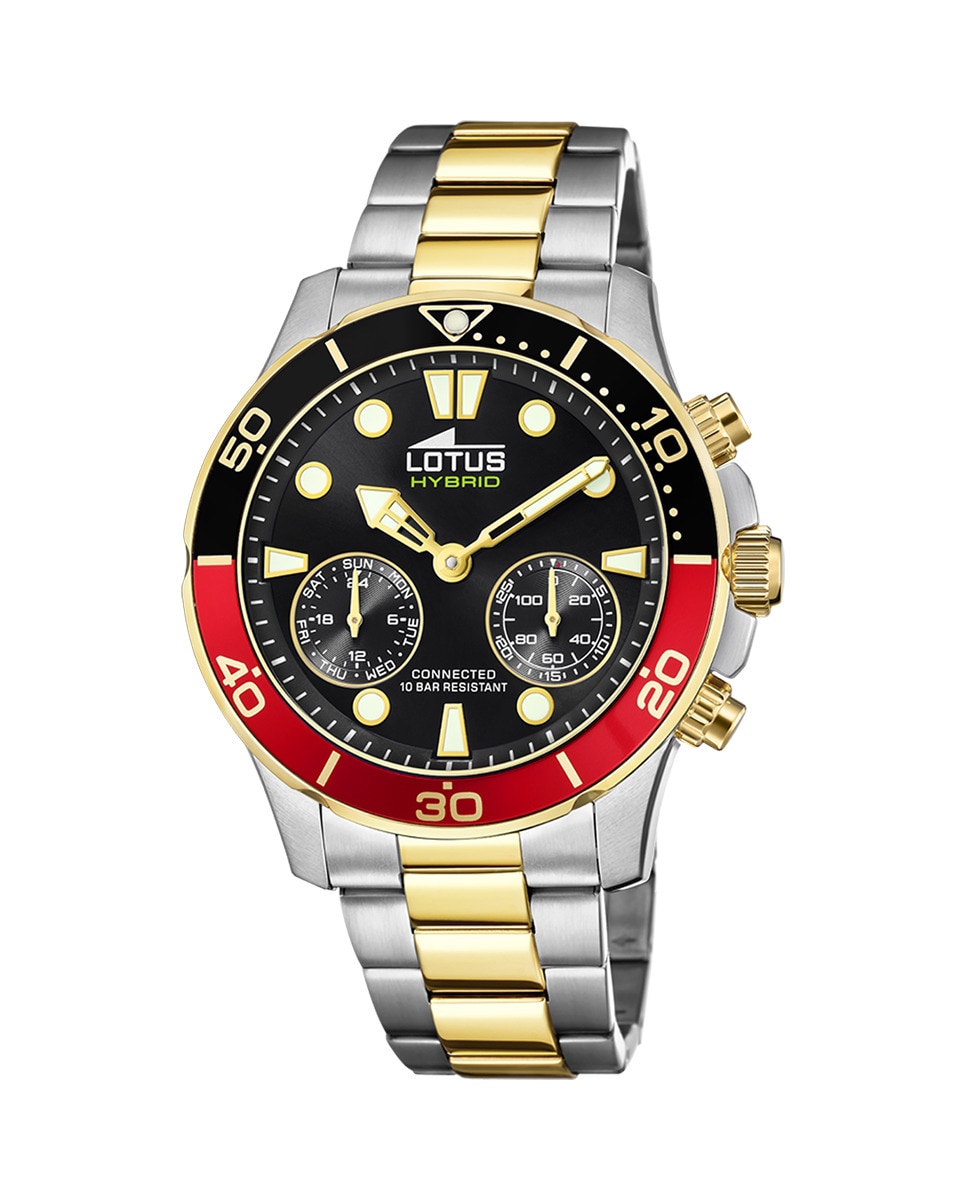 Reloj híbrido de hombre 18801/4 Connected de acero color multicolor · Lotus  · El Corte Inglés