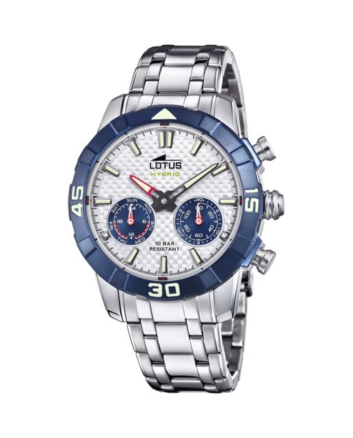 Reloj híbrido de hombre 18810/1 Connected de acero plata · Lotus · El Corte  Inglés