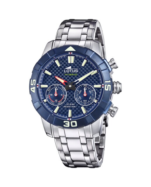 Reloj híbrido de hombre 18810/3 Connected de acero color plata · Lotus · El Corte  Inglés