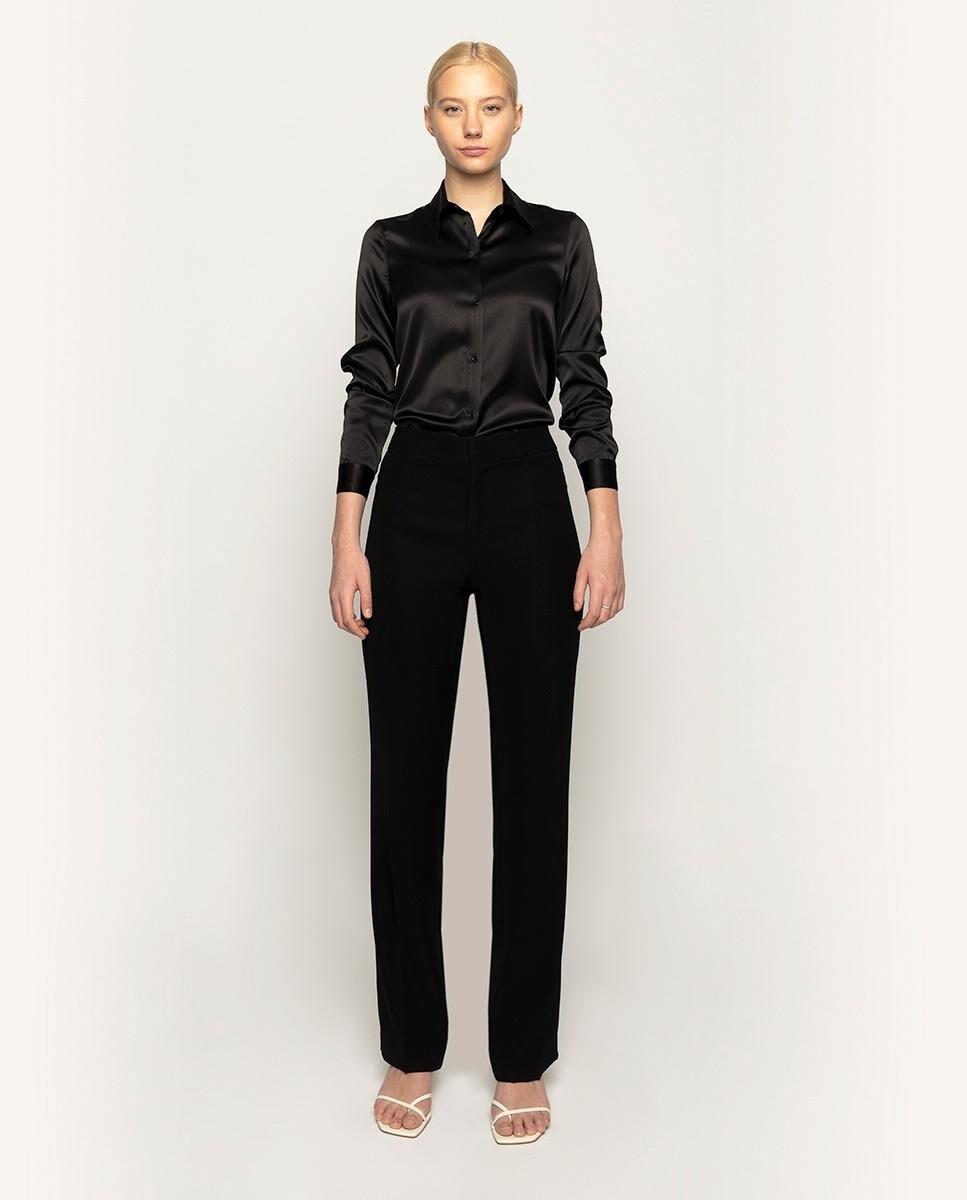 Blusa de mujer con seda de manga larga · Mirto · El Corte Inglés