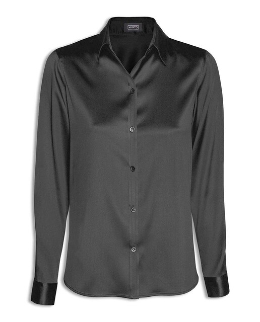 Blusa de mujer con seda de manga larga · Mirto · El Corte Inglés