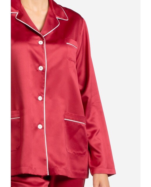 Pijama de mujer de raso en liso · Lohe · El Corte Inglés