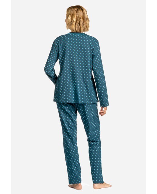Pijama de mujer estampado con pata abotonada · Lohe · El Corte Inglés