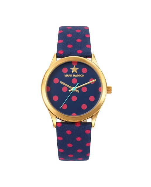 Reloj de mujer Mark Maddox correa de lunares · Mark Maddox correa repuesto reloj mujer mark maddox