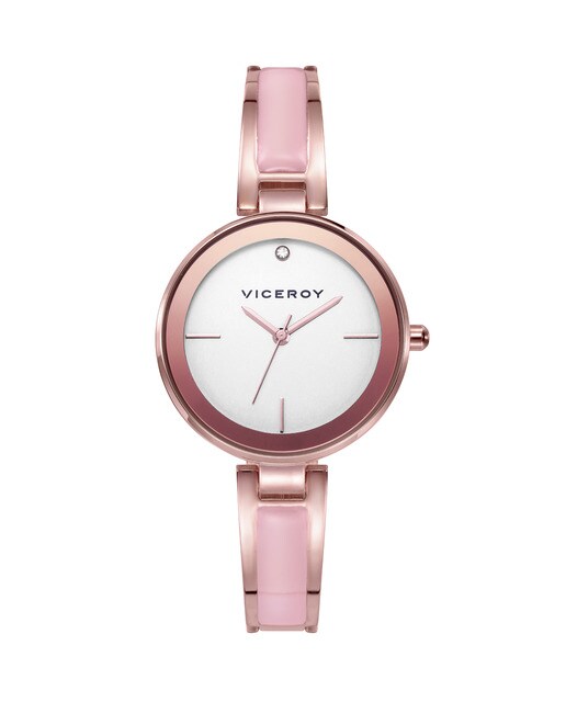Reloj de Mujer Viceroy Kiss tres agujas de acero IP rosa Reloj de Mujer Viceroy Kiss tres agujas de acero IP rosa y