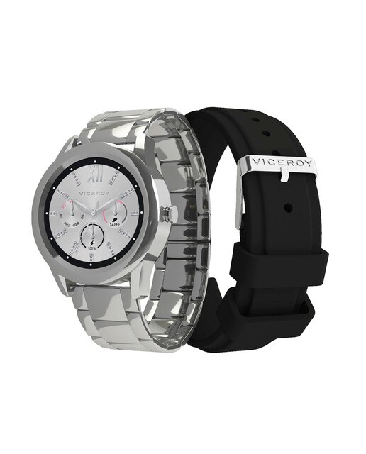 Smartwatch de mujer Smart Pro de acero y correa de recambio negra · Viceroy  · El Corte Inglés
