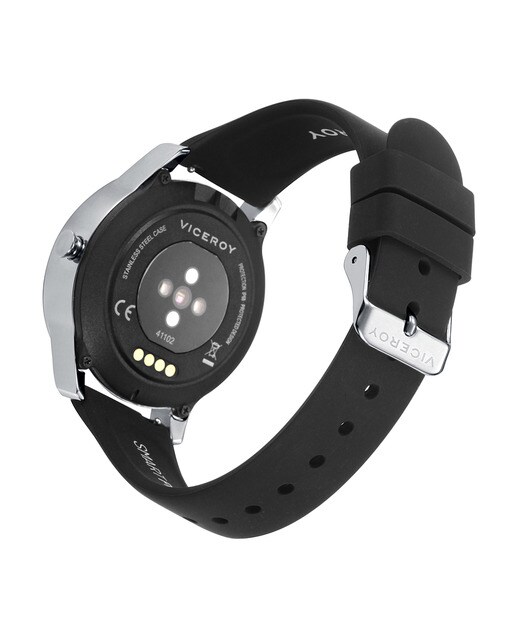 Smartwatch de mujer Smart Pro de acero y correa de silicona negra de  recambio · Viceroy · El Corte Inglés