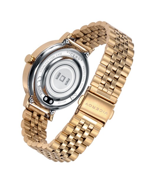 Smartwatch de mujer Smart Pro de acero Ip dorado y brazalete con correa de  caucho negra de recambio · Viceroy · El Corte Inglés