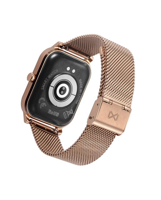 Smartwatch Mark Maddox Smart Now de aluminio Ip rosa y malla milanesa con  correa de caucho de recambio · Mark Maddox · El Corte Inglés