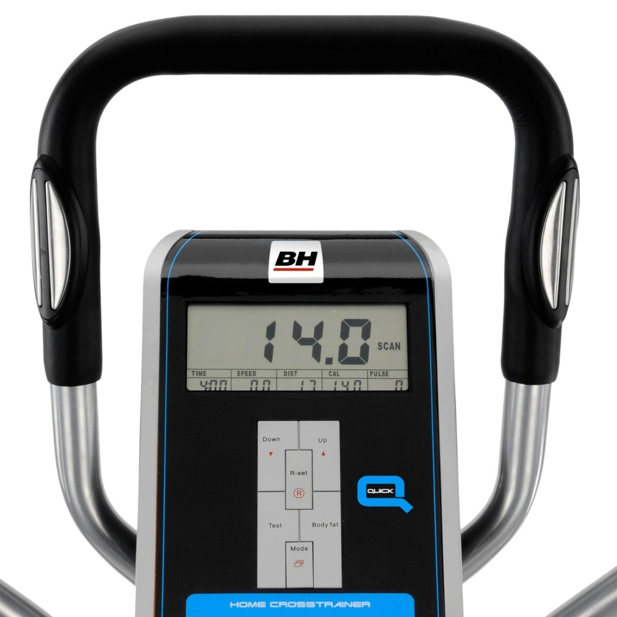 Bicicleta elíptica Quick BH Fitness con envío gratis Gris /Blanco-2