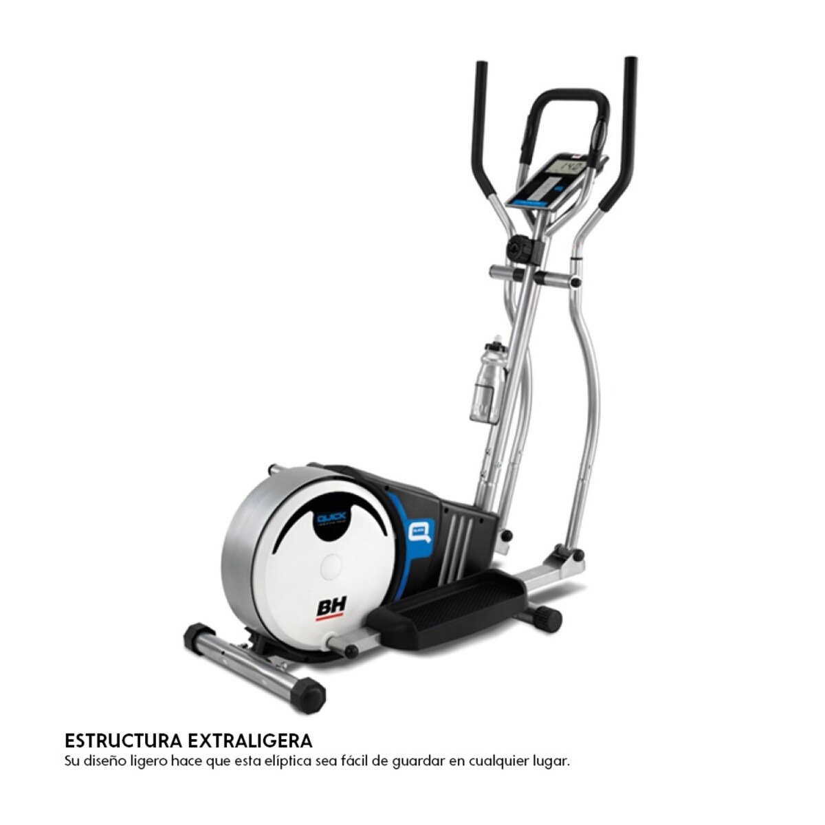 Bicicleta elíptica Quick BH Fitness con envío gratis Gris /Blanco-4