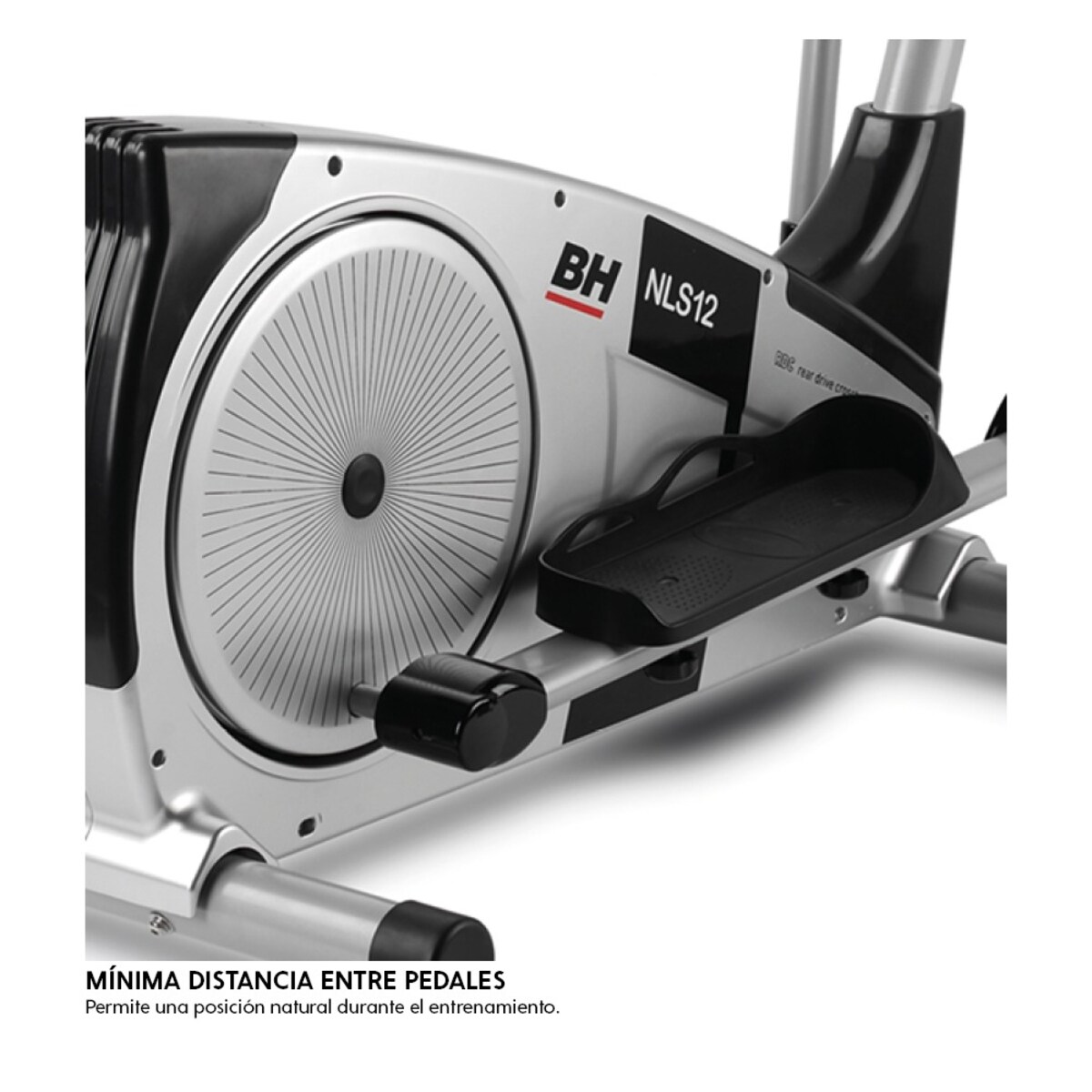 Ellittica Magnetica PRO Action I.NLS12 Dual Black - 30 Cm, 10 Kg, Uso Regolare, Con Bluetooth E App, Peso Max 110 Kg
