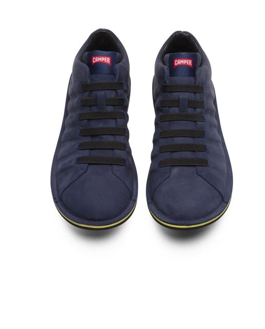 Botines de hombre Camper de serraje en azul · Camper · El Corte Inglés