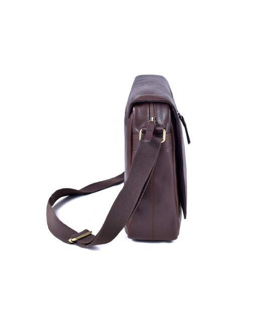 Bugatti - Portadocumentos para hombre con bandolera Nero - Marroquinería y  Maletas