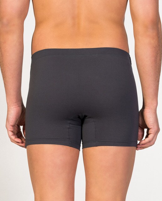 Bóxer de punto de hombre micromodal en gris oscuro · ZD · El Corte Inglés
