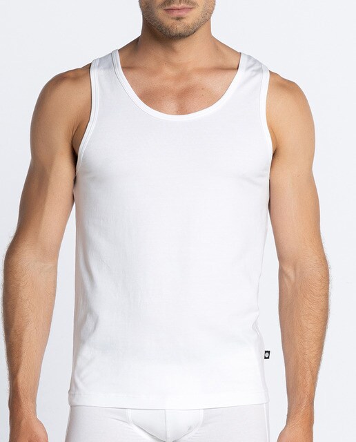 Camiseta de hombre de tirantes en color blanco · Punto Blanco · El Corte  Inglés