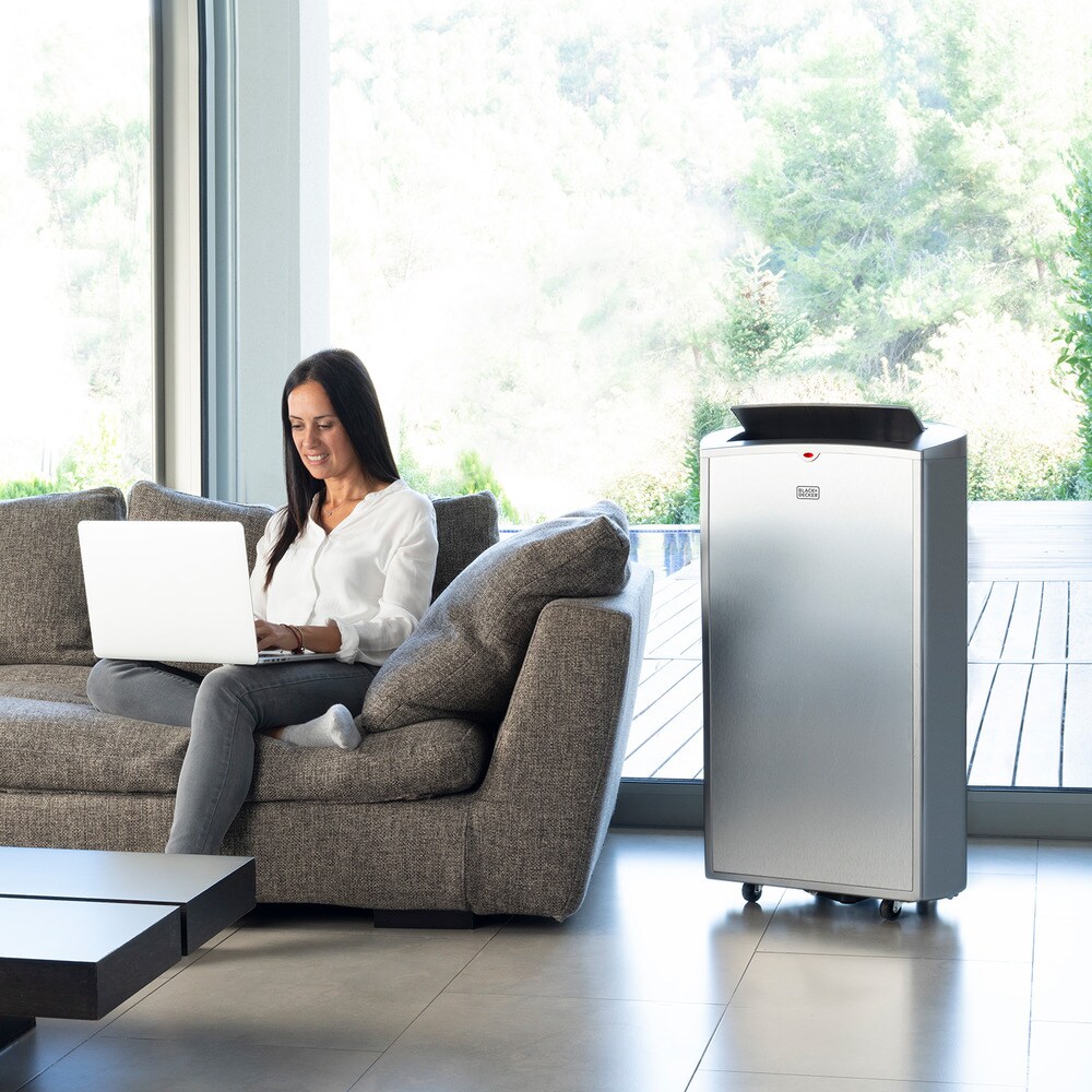 Aire acondicionado portátil Black+Decker BXAC12000E con 4 funciones y