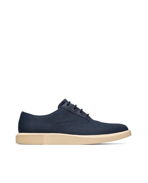 Zapatos de cordones de hombre estilo Oxford en azul marino · Camper · El  Corte Inglés