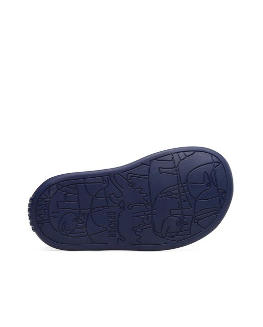 Sandalias de bebé niño de piel en color marrón · Camper · El Corte Inglés