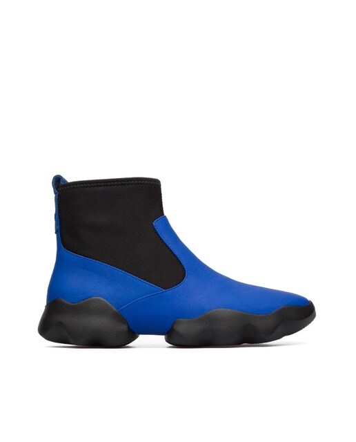 Botines de mujer Camper en azul con suela en contraste · Camper · El Corte  Inglés
