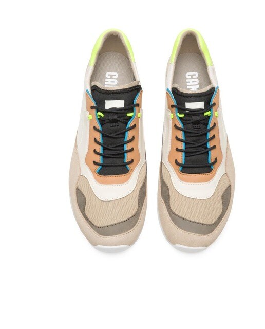 Zapatillas deportivas de hombre con tonos en blanco y rosa · Camper · El  Corte Inglés