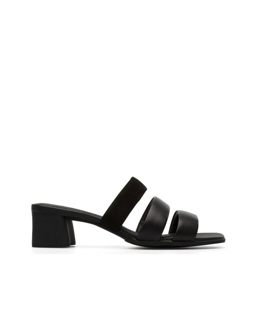 Sandalias de tacón de mujer en piel en negro · Camper · El Corte Inglés